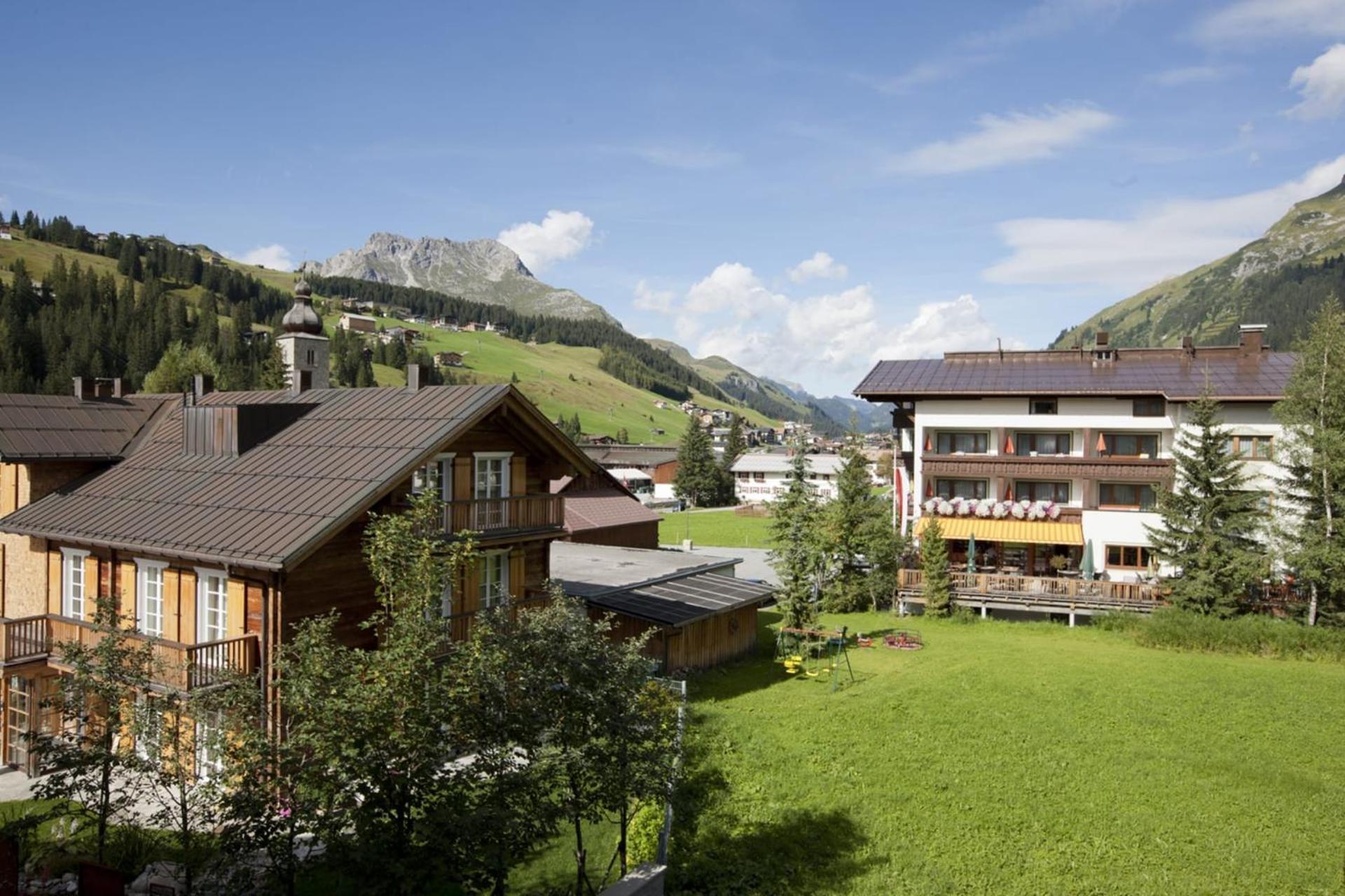 Hotel Berghof Lech am Arlberg Exterior foto
